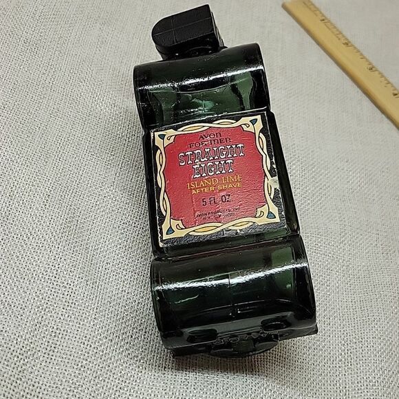 Vintage Avon Stagecoach Oland After Shave ,Vtg Avon straight 8 island lime car - Picture 4 of 6